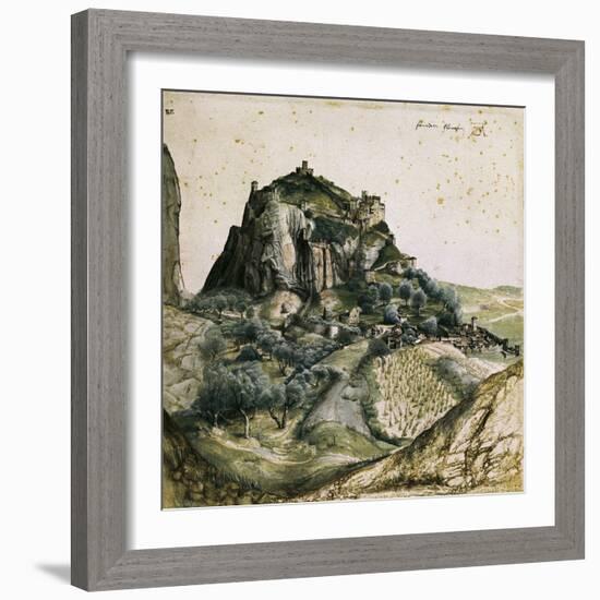 View of the Arco Valley in the Tyrol-Albrecht Dürer-Framed Art Print