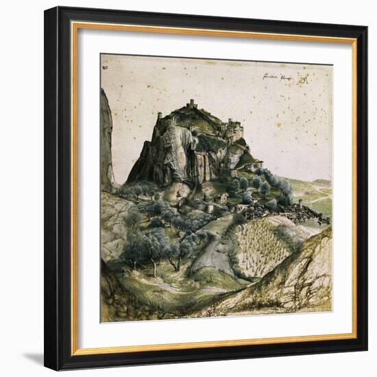 View of the Arco Valley in the Tyrol-Albrecht Dürer-Framed Art Print