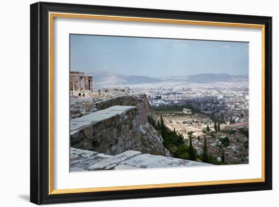 View of the Athenian Agora from the Acropolis-CM Dixon-Framed Photographic Print