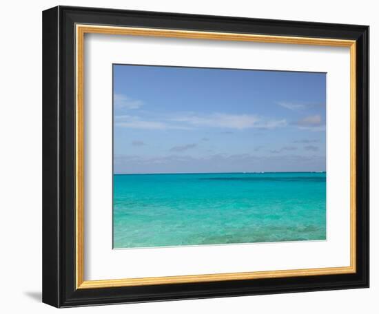 View of the Atlantic Ocean, Loyalist Cays, Abacos, Bahamas-Walter Bibikow-Framed Photographic Print