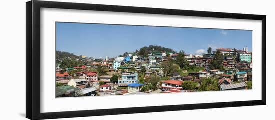 View of the Baguio City, Benguet, Luzon, Philippines-null-Framed Photographic Print