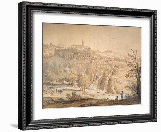 View of the Basilian Monastery at Grottaferrata, Rome-Gaspar van Wittel-Framed Giclee Print