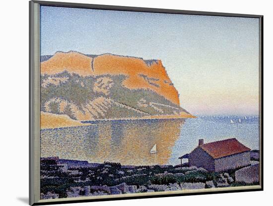 View of the Bay of Blackcurrant, Cap Canaille Painting by Paul Signac (1863-1935) 1889 Private Coll-Paul Signac-Mounted Giclee Print