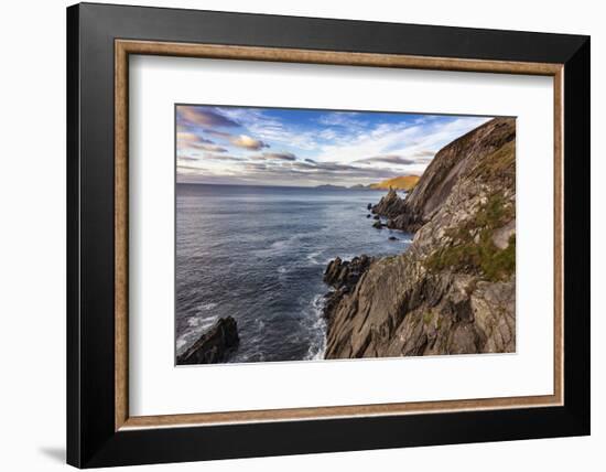 View of the Blasket Islands from Dunmore Head on the Dingle Peninsula, Ireland-Chuck Haney-Framed Photographic Print