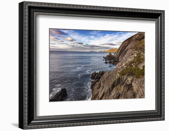 View of the Blasket Islands from Dunmore Head on the Dingle Peninsula, Ireland-Chuck Haney-Framed Photographic Print