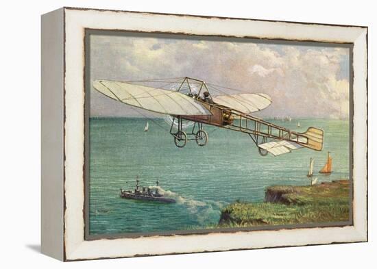 View of the Bleriot Aeroplane-Lantern Press-Framed Stretched Canvas