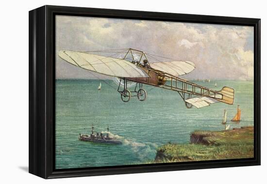 View of the Bleriot Aeroplane-Lantern Press-Framed Stretched Canvas