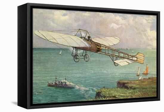 View of the Bleriot Aeroplane-Lantern Press-Framed Stretched Canvas