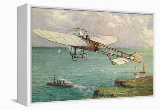 View of the Bleriot Aeroplane-Lantern Press-Framed Stretched Canvas
