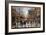 View of the Boulevard Des Italians in Paris Painting by Eugene Galien Leloue (Galien-Leloue) (1854--Eugene Galien-Laloue-Framed Giclee Print