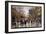 View of the Boulevard Des Italians in Paris Painting by Eugene Galien Leloue (Galien-Leloue) (1854--Eugene Galien-Laloue-Framed Giclee Print