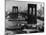 View of the Brooklyn Bridge Looking Toward Brooklyn-Andreas Feininger-Mounted Photographic Print