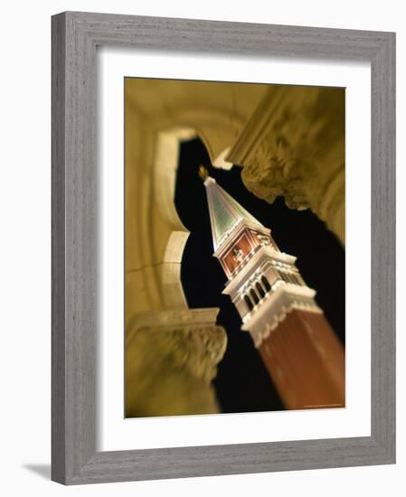 View of the Campanile, The Venetian Casino, Las Vegas, Nevada, USA-Walter Bibikow-Framed Photographic Print