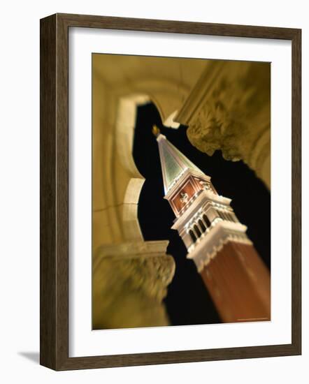 View of the Campanile, The Venetian Casino, Las Vegas, Nevada, USA-Walter Bibikow-Framed Photographic Print