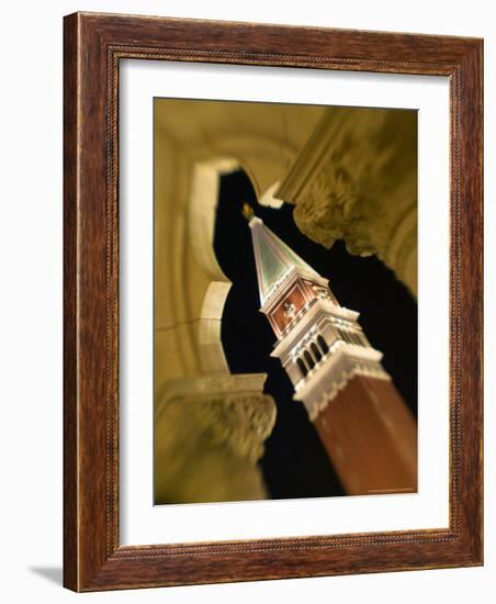 View of the Campanile, The Venetian Casino, Las Vegas, Nevada, USA-Walter Bibikow-Framed Photographic Print