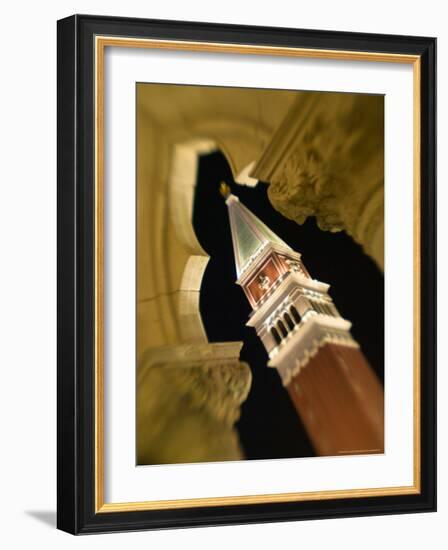 View of the Campanile, The Venetian Casino, Las Vegas, Nevada, USA-Walter Bibikow-Framed Photographic Print