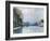 View of the Canal Saint-Martin, Paris, 1870-Alfred Sisley-Framed Giclee Print