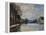 View of the Canal Saint Martin-Alfred Sisley-Framed Premier Image Canvas