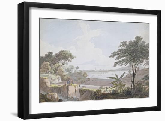 View of the Canton River, Near Whampoa, China, C.1785-94-Thomas Daniell-Framed Giclee Print