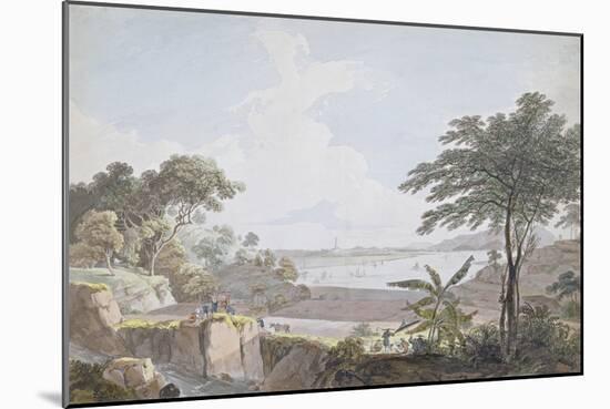 View of the Canton River, Near Whampoa, China, C.1785-94-Thomas Daniell-Mounted Giclee Print