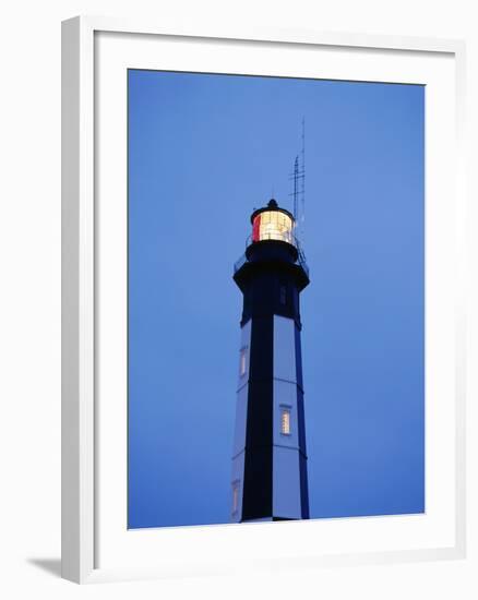 View of the Cape Henry Lighthouse, Virginia Beach, Virginia, USA-Walter Bibikow-Framed Photographic Print