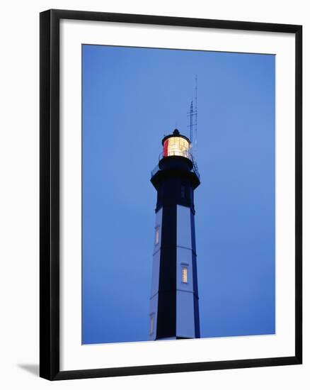 View of the Cape Henry Lighthouse, Virginia Beach, Virginia, USA-Walter Bibikow-Framed Photographic Print