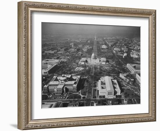 View of the Capitol Building-null-Framed Photographic Print