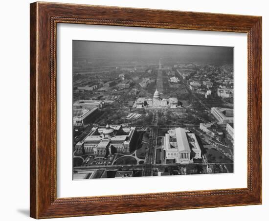 View of the Capitol Building-null-Framed Photographic Print