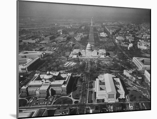 View of the Capitol Building-null-Mounted Photographic Print