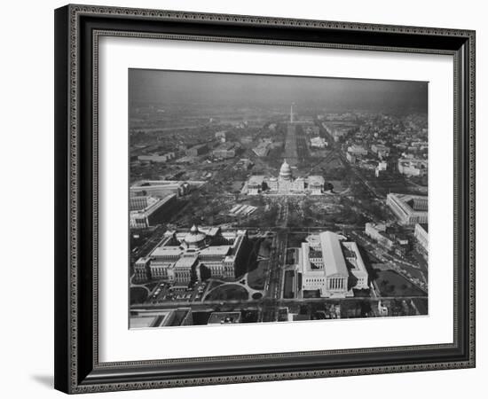 View of the Capitol Building-null-Framed Photographic Print