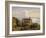 View of the Castle in Meersburg and the Lake Constance-Josef Moosbrugger-Framed Giclee Print