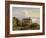 View of the Castle in Meersburg and the Lake Constance-Josef Moosbrugger-Framed Giclee Print