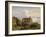 View of the Castle in Meersburg and the Lake Constance-Josef Moosbrugger-Framed Giclee Print