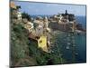 View of the Castle, Vernazza, Cinque Terre, Italian Riviera, Liguria, Italy-Sheila Terry-Mounted Photographic Print