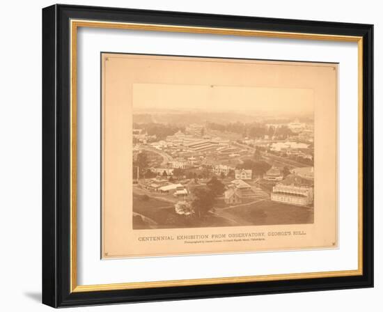 View of the Centennial International Exhibition-null-Framed Giclee Print