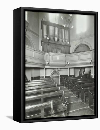 View of the Chapel from the Altar, Bethlem Royal Hospital, London, 1926-null-Framed Premier Image Canvas