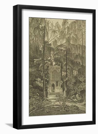 View of the Chapel in the Garden at Strawberry Hill, 1784-William Pars-Framed Giclee Print