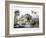 View of the Chaudrie of Syali, India, 1828-Marlet et Cie-Framed Giclee Print