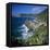 View of the Cinque Terre Village of Vernazza-Stuart Black-Framed Premier Image Canvas