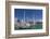 View of the City of Auckland from Auckland Harbour, North Island, New Zealand, Pacific-Michael Nolan-Framed Photographic Print