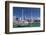 View of the City of Auckland from Auckland Harbour, North Island, New Zealand, Pacific-Michael Nolan-Framed Photographic Print