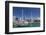 View of the City of Auckland from Auckland Harbour, North Island, New Zealand, Pacific-Michael Nolan-Framed Photographic Print