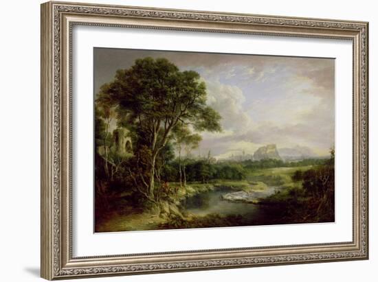 View of the City of Edinburgh, c.1822-Alexander Nasmyth-Framed Giclee Print