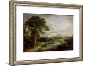 View of the City of Edinburgh, c.1822-Alexander Nasmyth-Framed Giclee Print