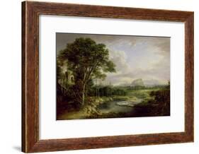 View of the City of Edinburgh, c.1822-Alexander Nasmyth-Framed Giclee Print