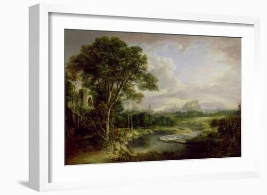 View of the City of Edinburgh, c.1822-Alexander Nasmyth-Framed Giclee Print