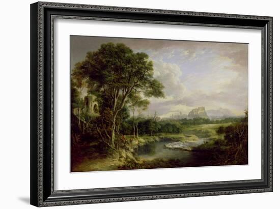 View of the City of Edinburgh, c.1822-Alexander Nasmyth-Framed Giclee Print