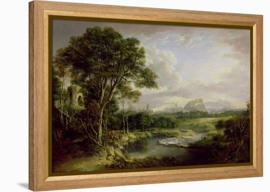 View of the City of Edinburgh, c.1822-Alexander Nasmyth-Framed Premier Image Canvas