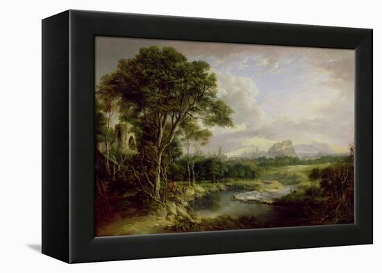 View of the City of Edinburgh, c.1822-Alexander Nasmyth-Framed Premier Image Canvas