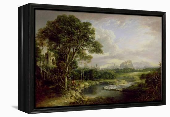 View of the City of Edinburgh, c.1822-Alexander Nasmyth-Framed Premier Image Canvas